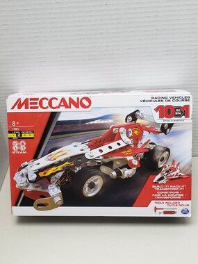 Meccano Racing Vehicles Building Set #21201